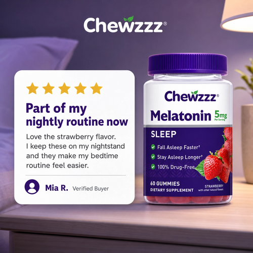 Chewzzz Melatonin Sleep Gummies